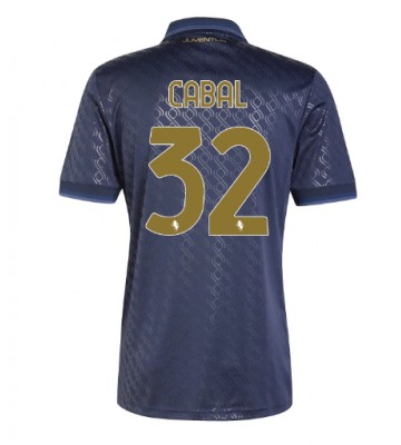 Juventus Juan Cabal #32 Tredje trøje 2024-25 Kort ærmer
